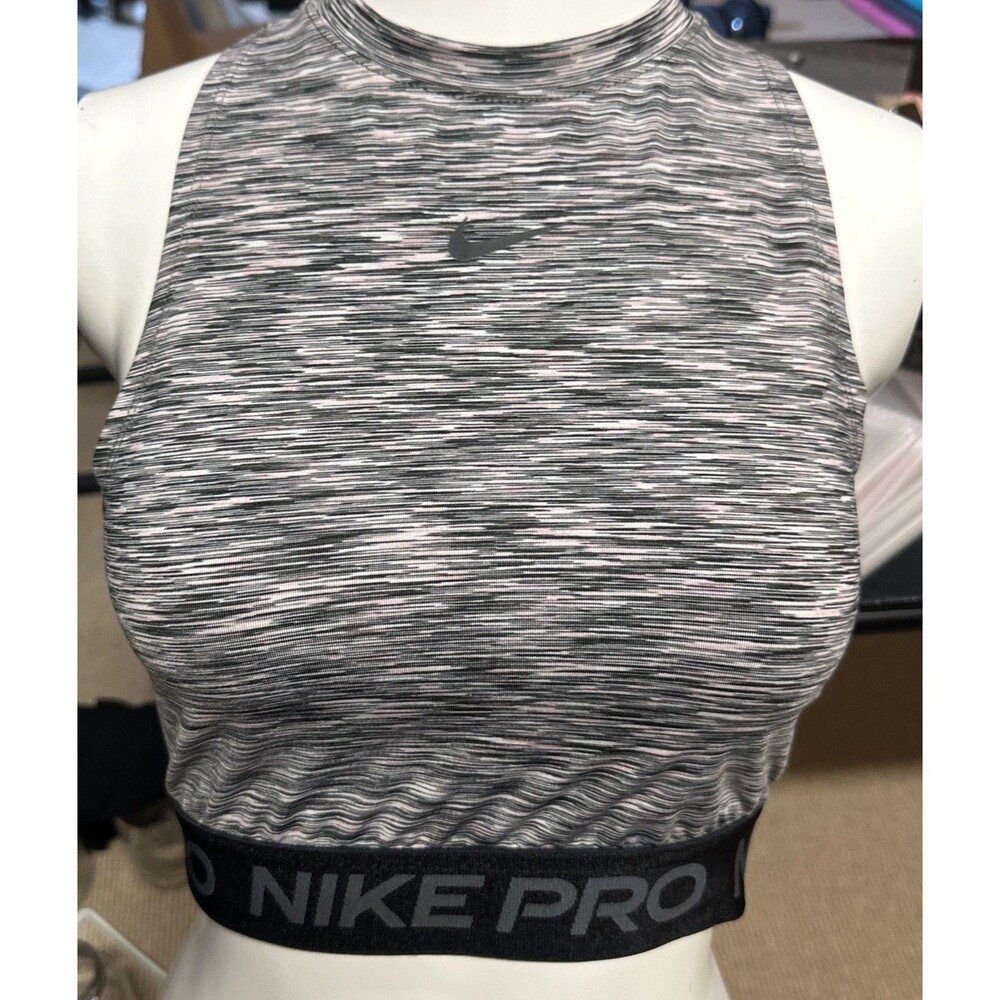 Nike Pro Dry Fit Sports Bra Size Small High Neck Sports outdoors casual gorpcore
